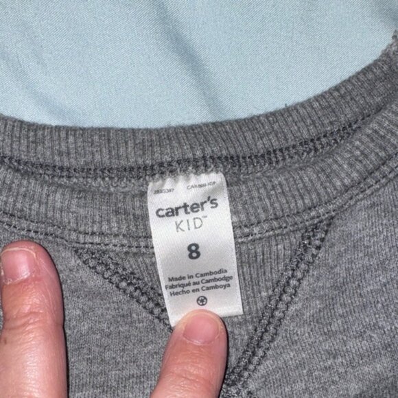 Carter's Gray Kids Sweatshirt - Picture 2 of 4